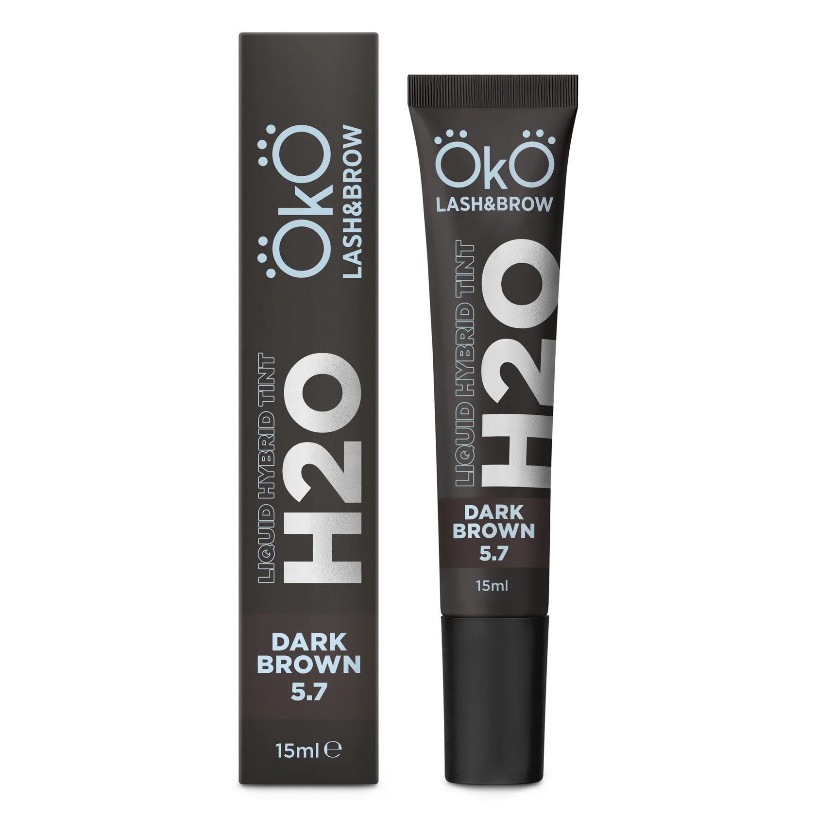 OkO - Liquid Hybrid Tint H20 - Dark Brown 15ml