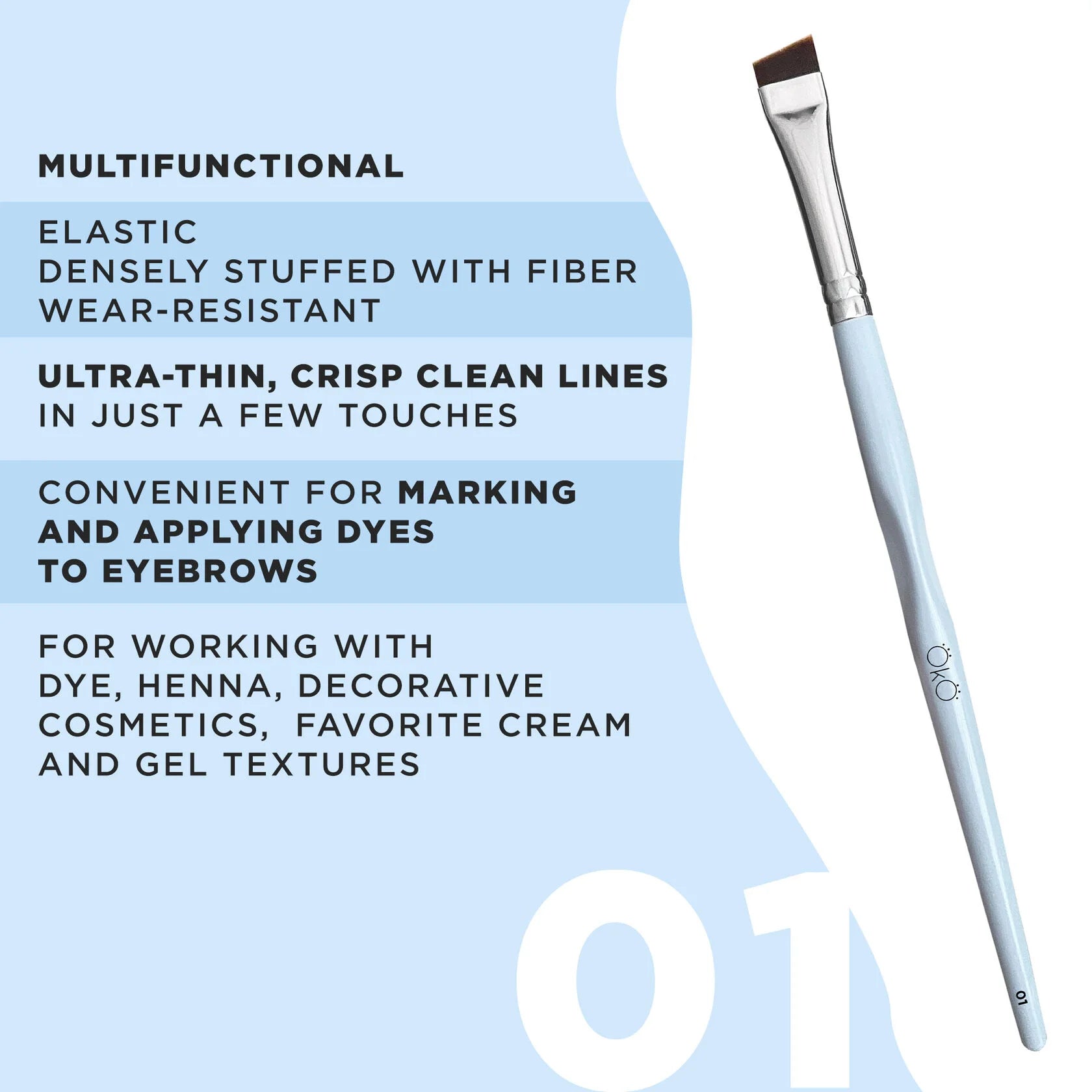 OkO - Brush #1 Large Angled Brush