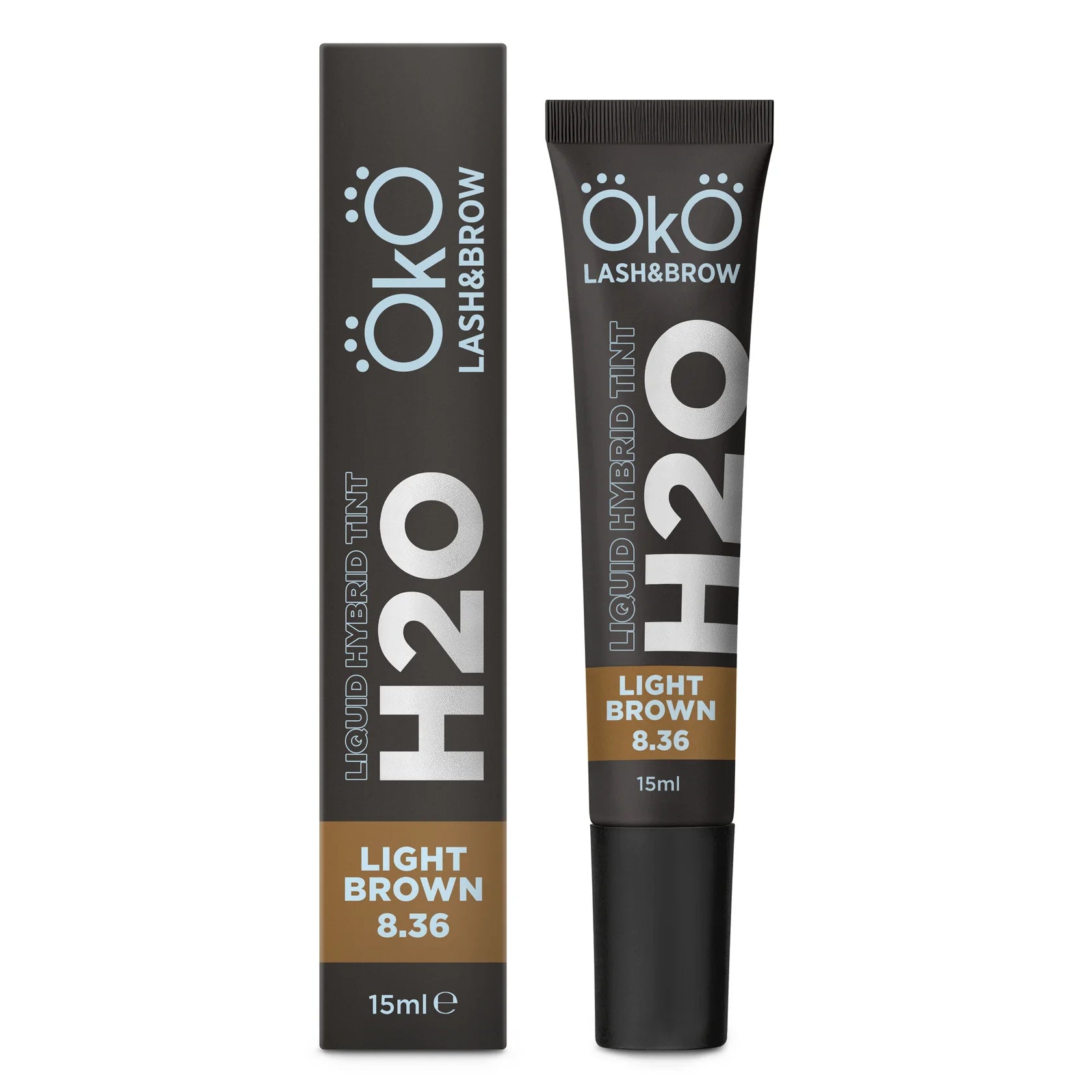 OkO - Liquid Hybrid Tint H20 - Light Brown 15ml