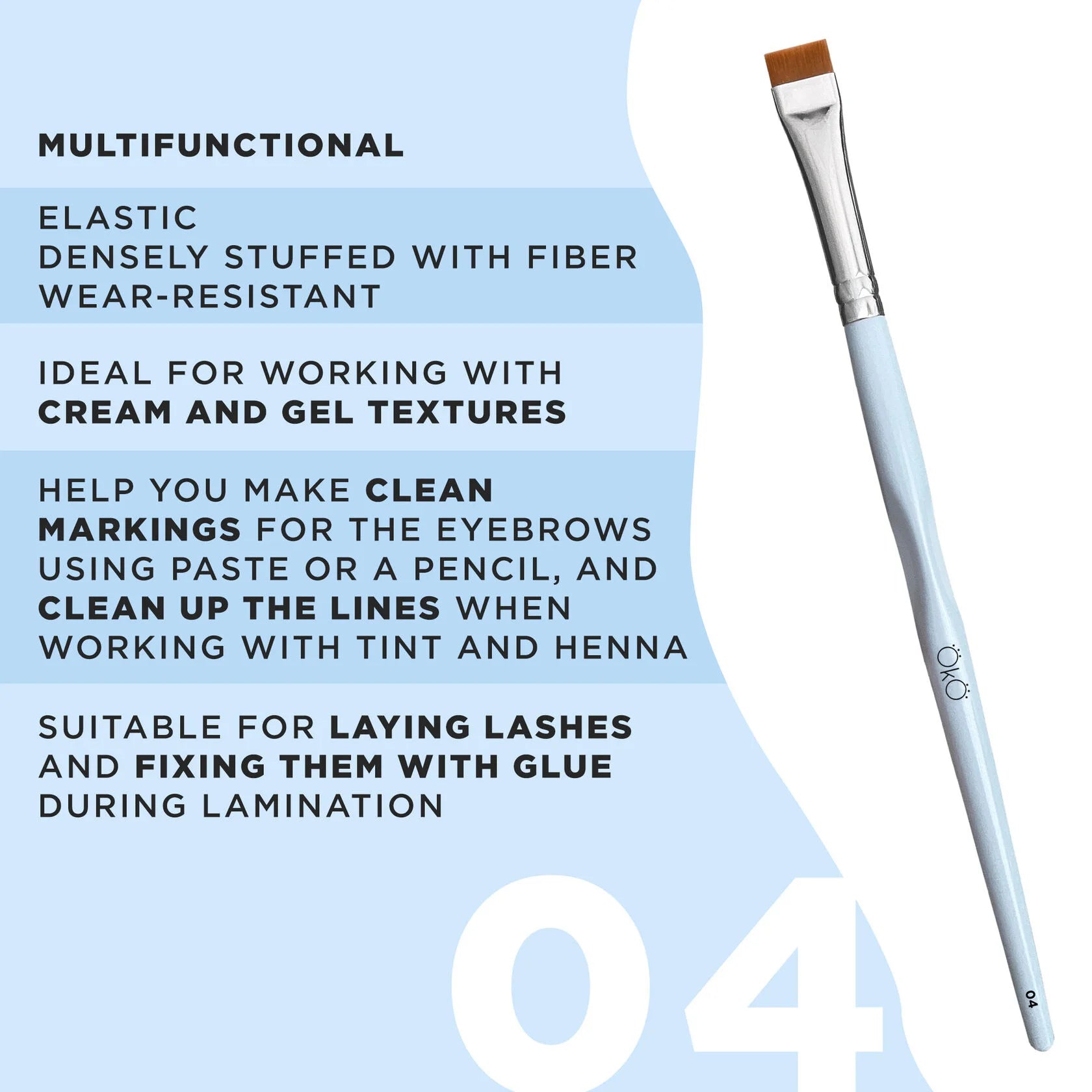 OkO - Brush #4 Flat Brush