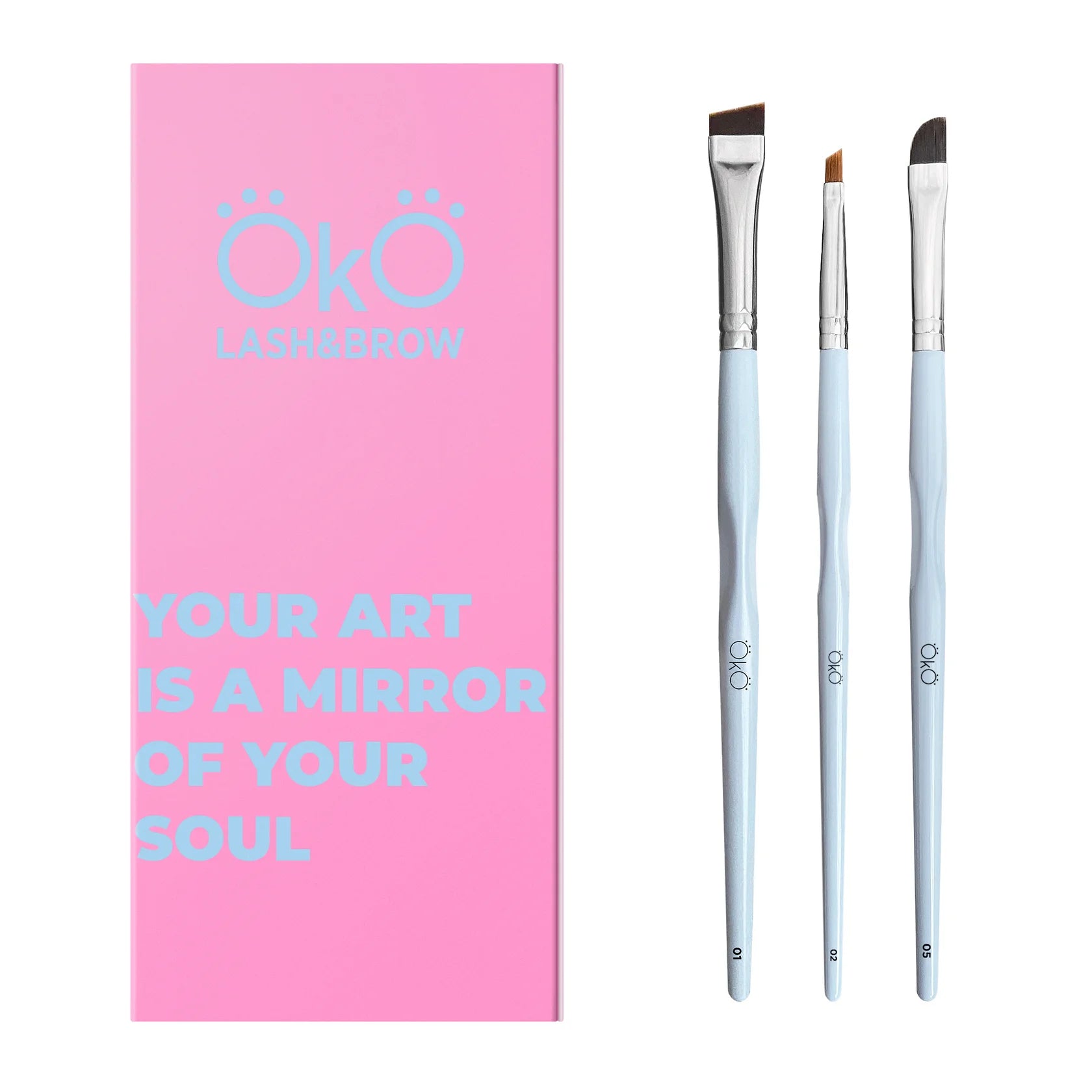 OkO - Your Art Is A Mirror Of Your Soul Brush Set