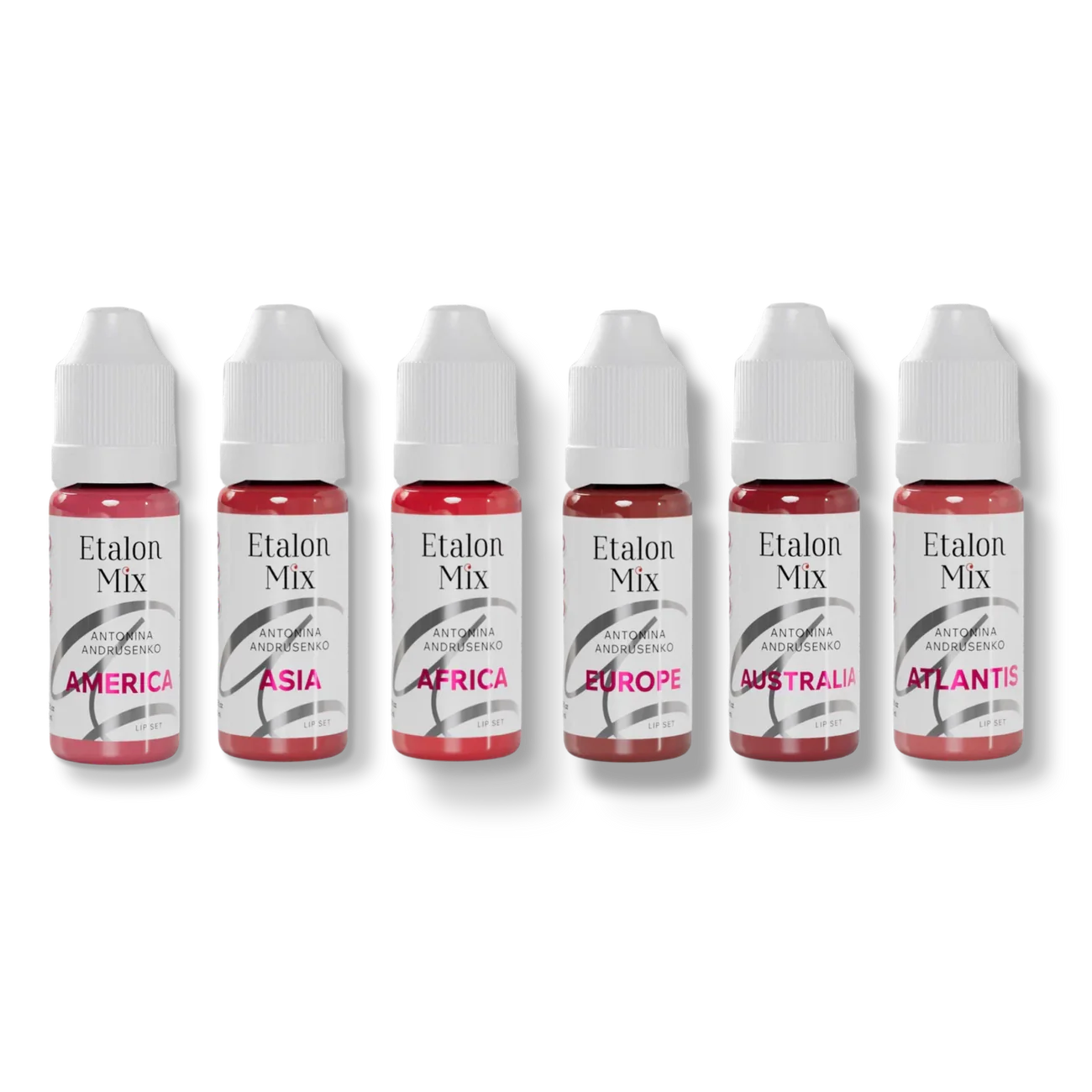 Etalon Mix Lips - Set By Antonina Andrusenko 6x10ml Etalon Mix Lips - Set By Antonina Andrusenko 6x10ml