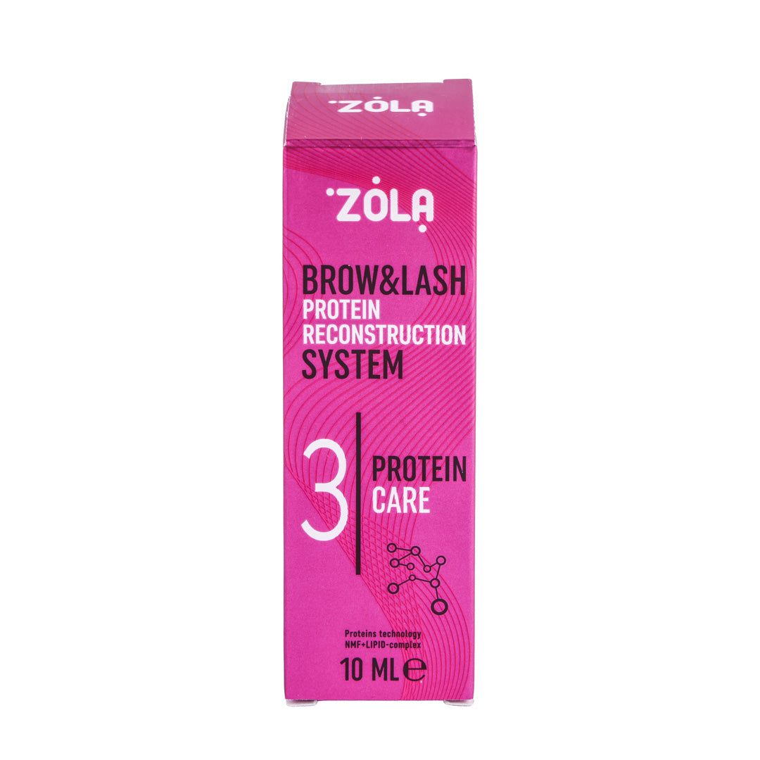 Zola Cosmetics - Brow & Lash Protein Reconstruction #3 Protein Care 10ml