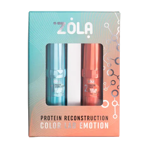 Zola Cosmetics - Eyelash & Eyebrow Lamination emotion colour Lab Protein Reconstruction Kit