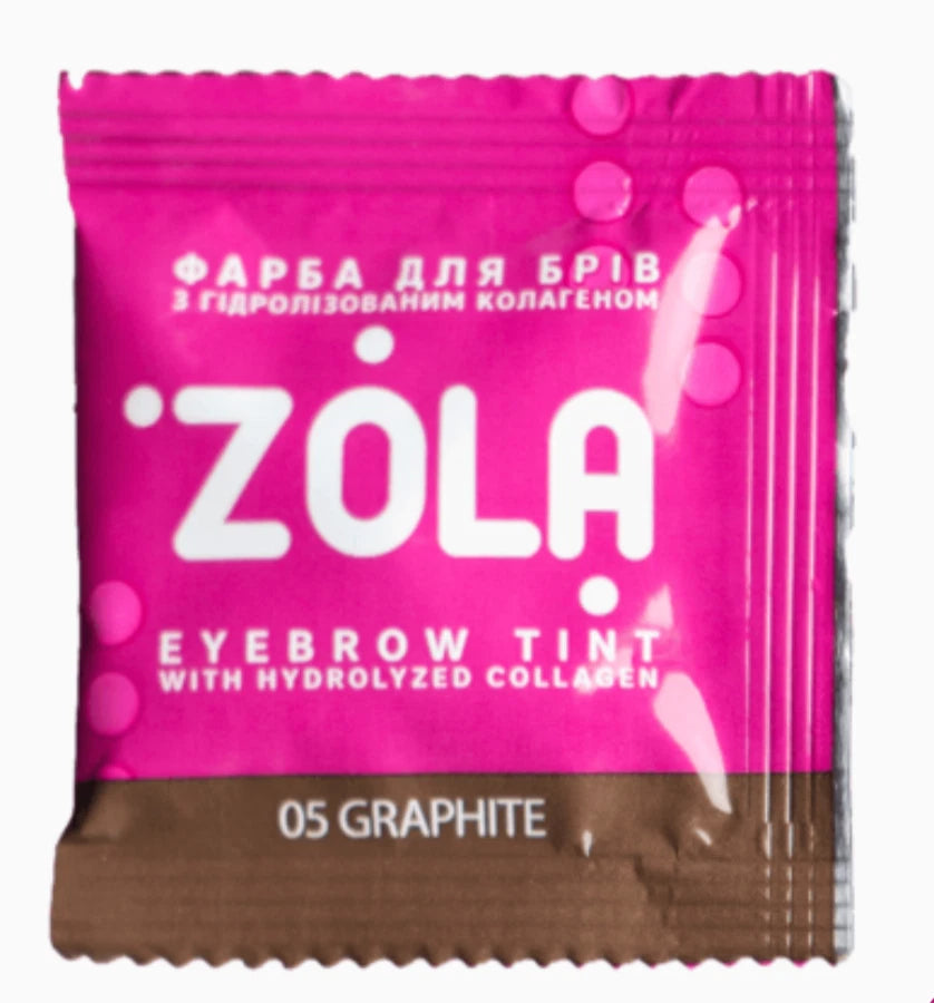 Zola Cosmetics - Eyebrow Tint Sachet - Graphite 5ml