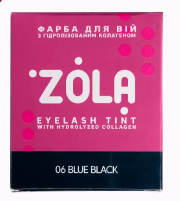Zola Cosmetics - Eyebrow Tint Sachet - Blue Black 5ml