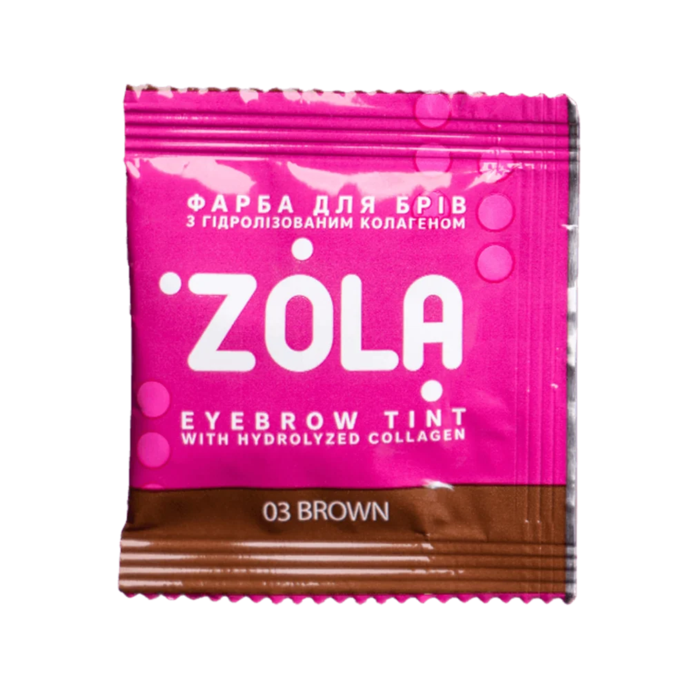 Zola Cosmetics - Eyebrow Tint Sachet