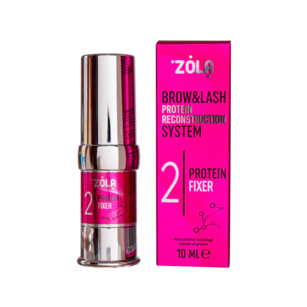 Zola Cosmetics - Brow & Lash Protein Reconstruction #2 Protein Fixer 10ml