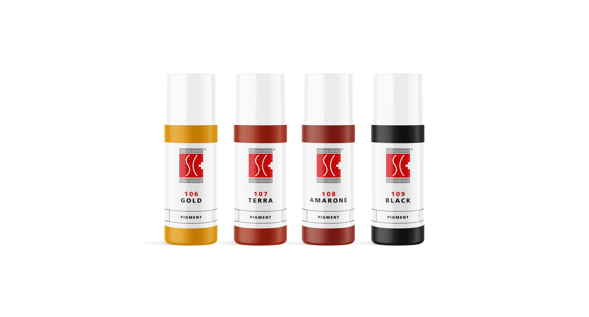 Swiss Color - Base Inorganic Set 4 x 5ml