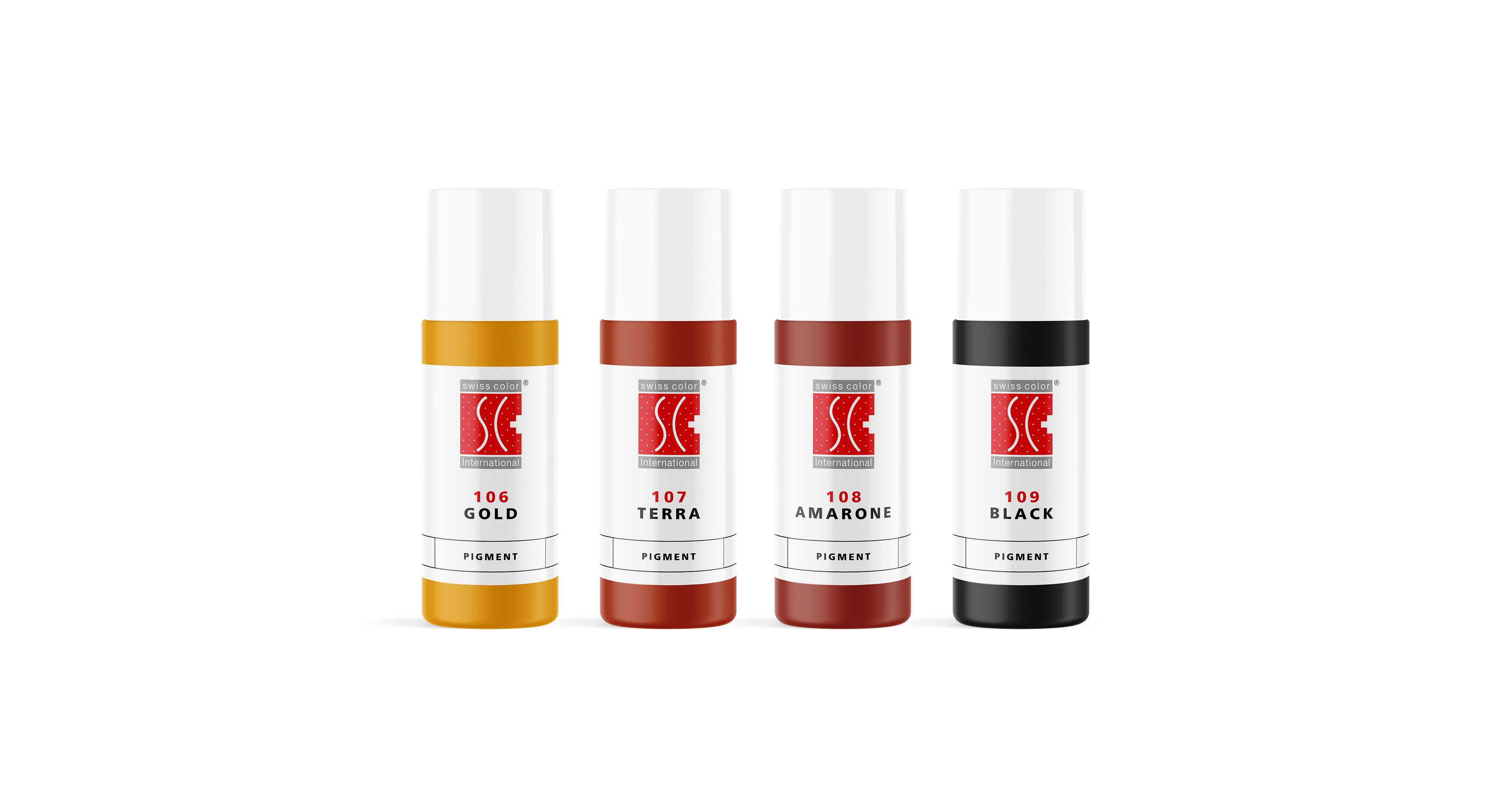 Swiss Color - Base Inorganic Set 4 x 5ml