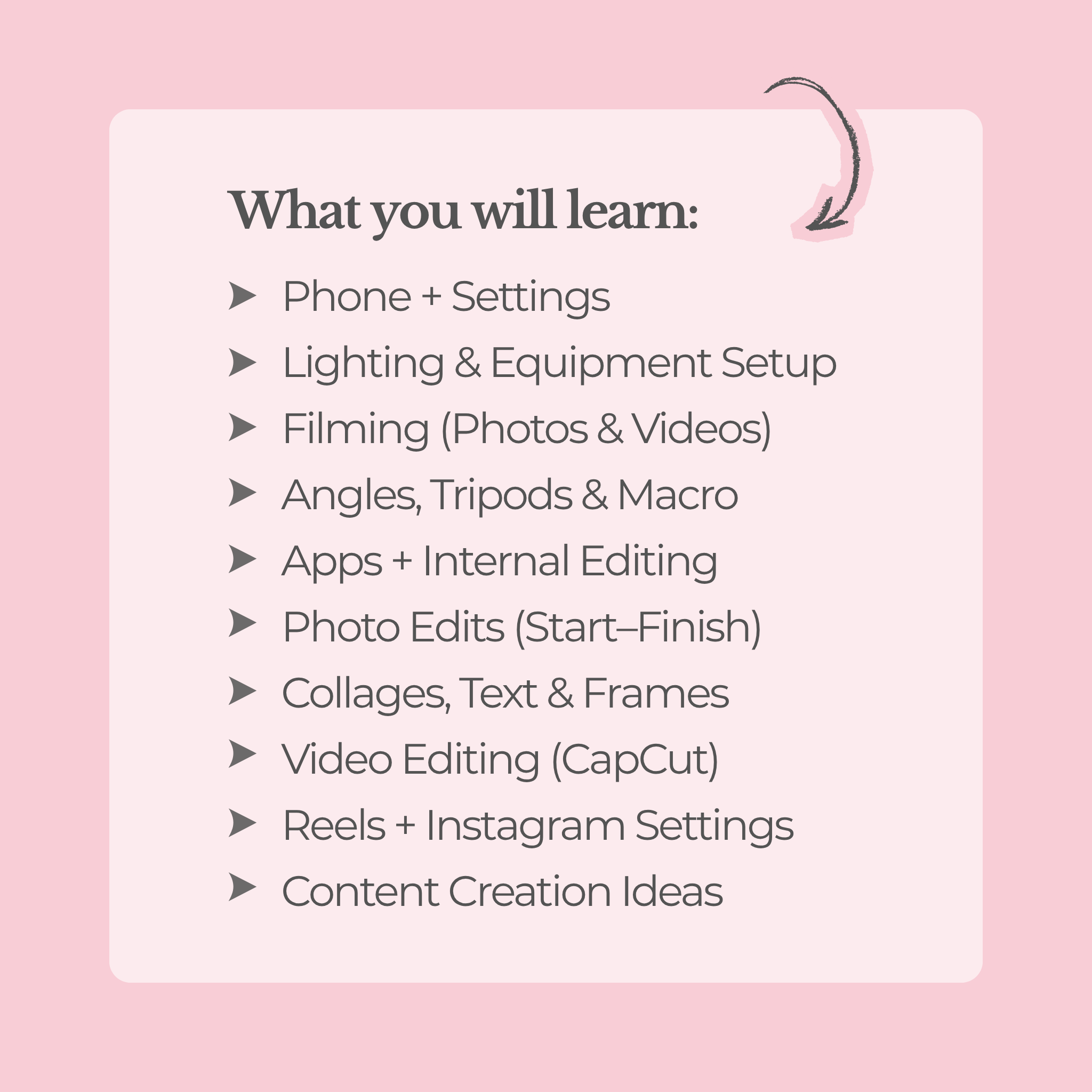 Content Creation Masterclass | GgBrows