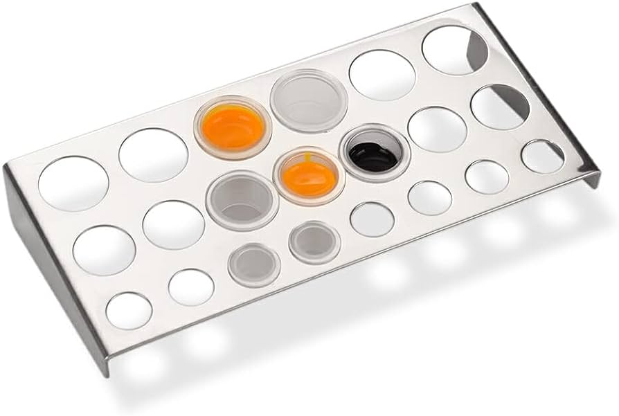 Stainless 21 Holes Pigment Holder