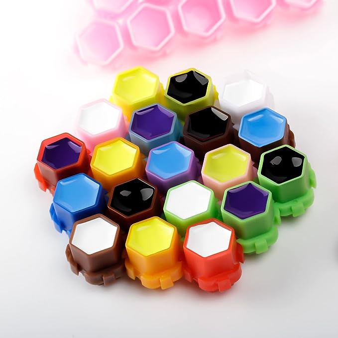 Hexagonal Ink Cups - 200pcs