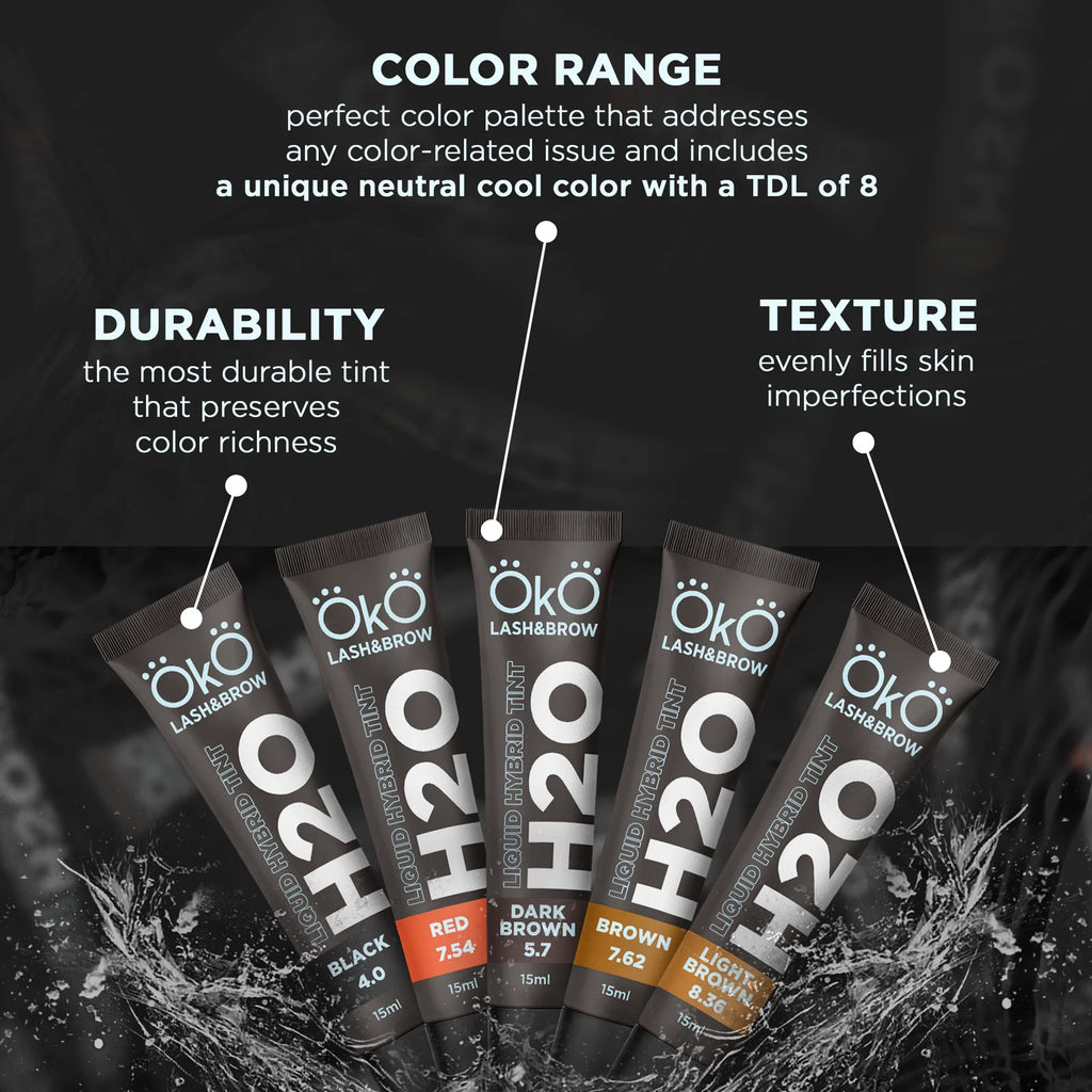 OkO - Liquid Hybrid Tint H20 - Light Brown 15ml