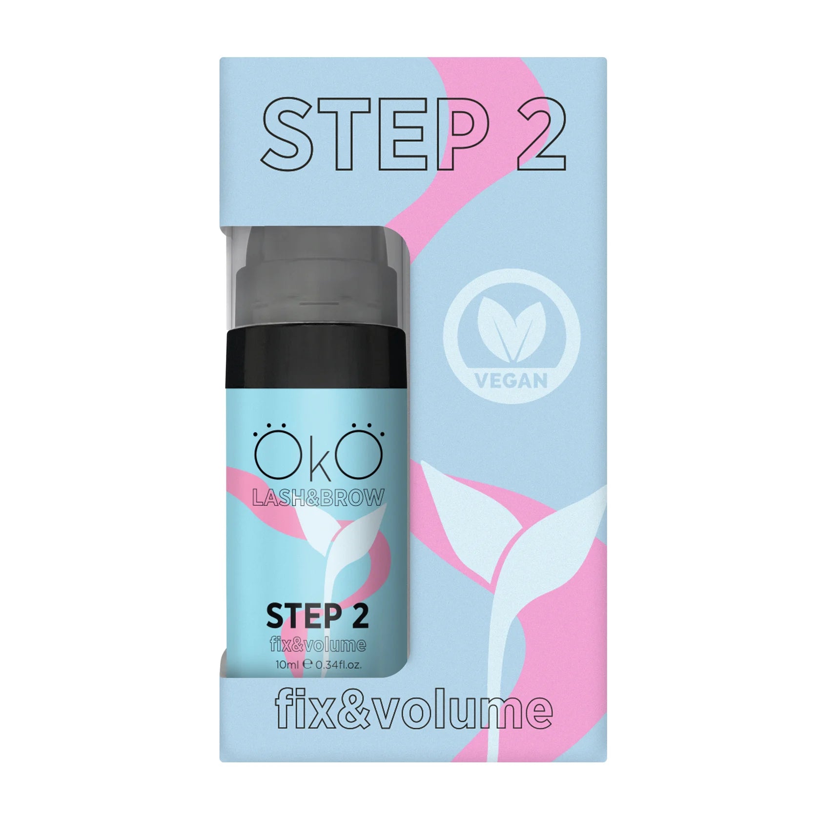 OkO - Eyelash & Eyebrow Lamination Airless Pump - Step 2 Fix & Volume