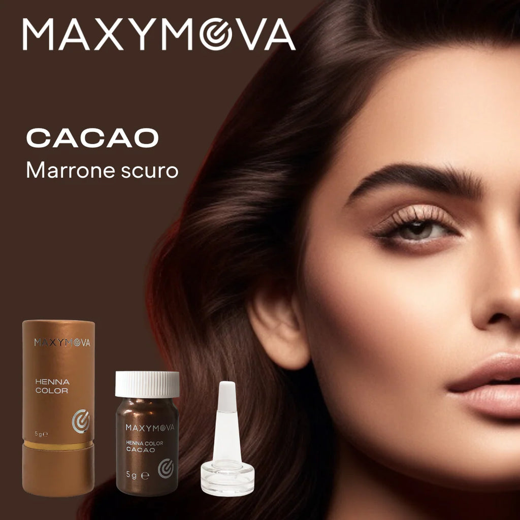 Maxymova - Premium Brow Colour Collection - Kit With 6 Henna Shades & Accessories