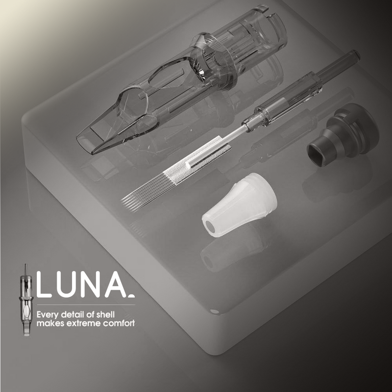 Round Liner - Luna Acupuncture Cartridges - Box of 20