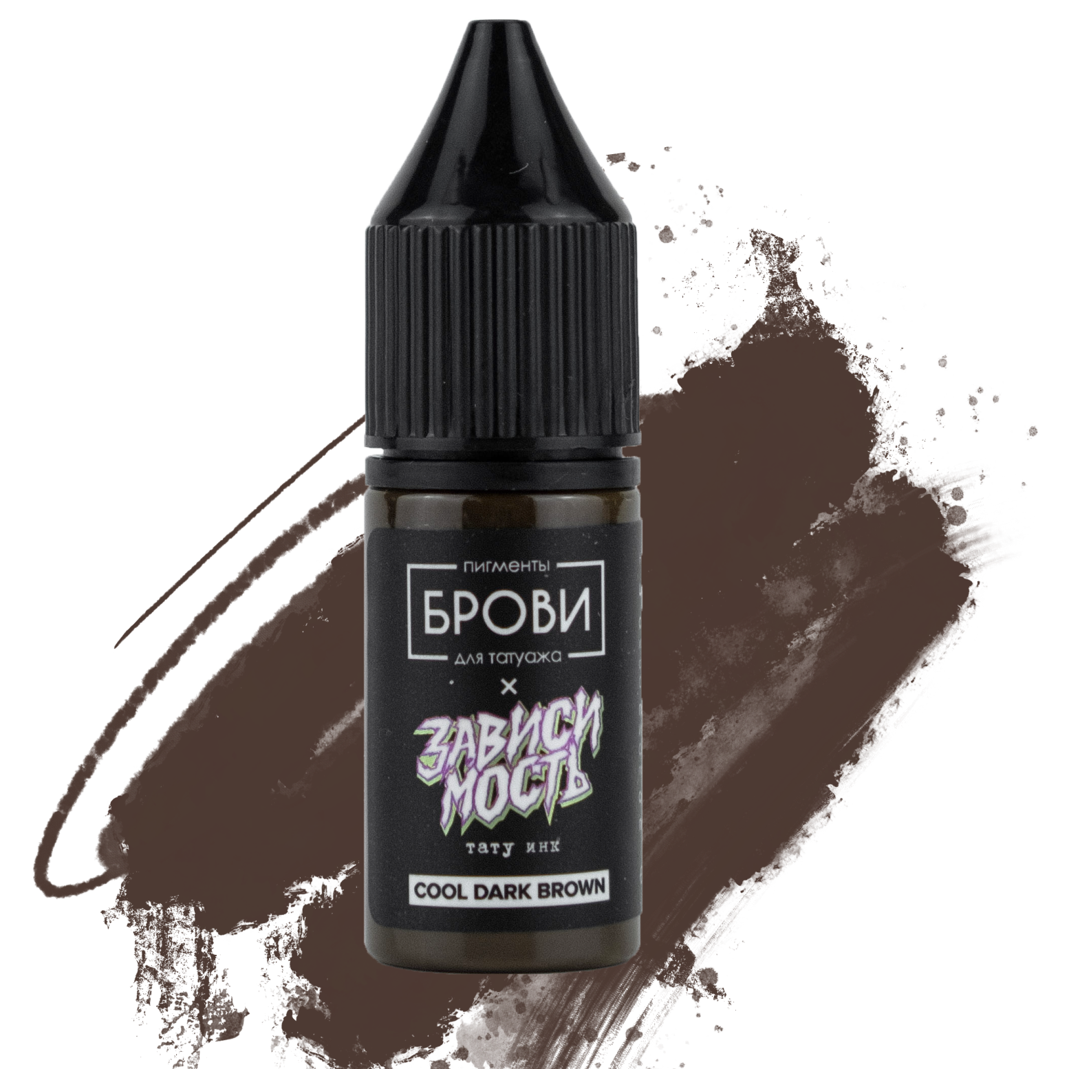 Brovi One Inorganic - Cool Dark Brown 5ml