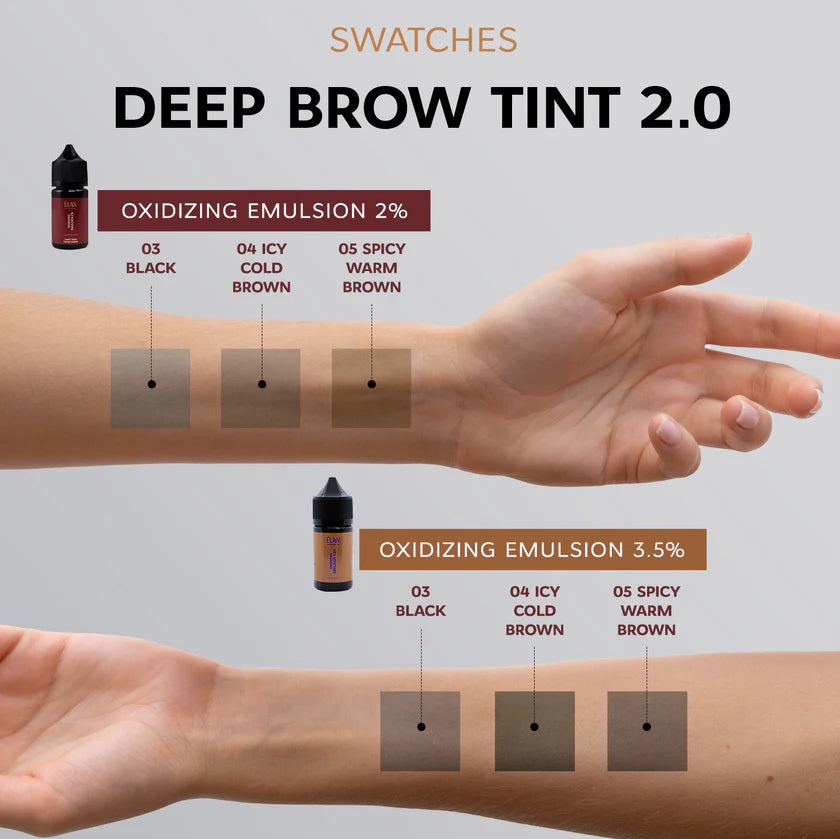 ÉLAN - Smart Brow Deep Brow Tint – Spicy Warm Brown 20ml