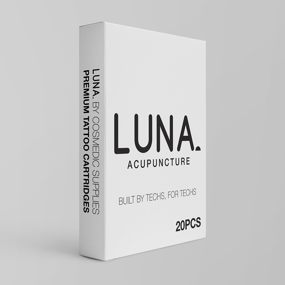 Curved Round Magnums - Luna Acupuncture Cartridges - Box of 20