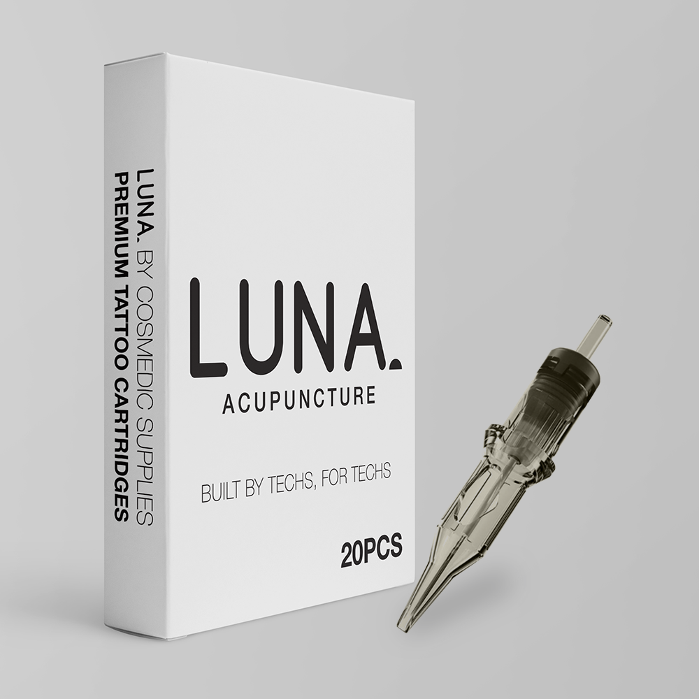 Round Liner - Luna Acupuncture Cartridges - Box of 20