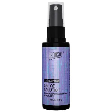 Bronsun - Eyelash & Eyebrow Saline Solution - 50ml