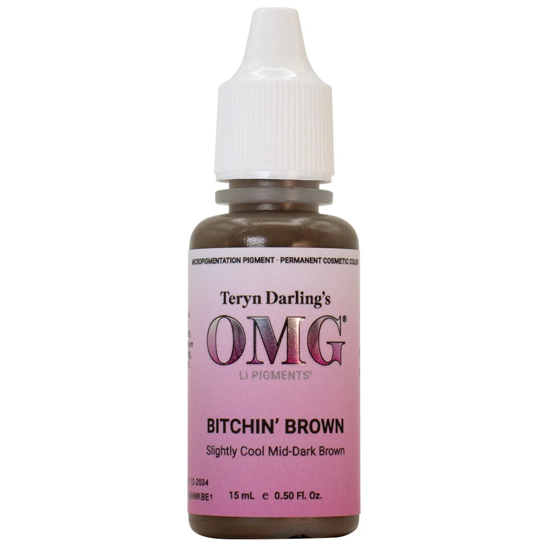 Teryn Darling & Li Pigment - OMG® Brow Pigment Bitchin' Brown 15ml