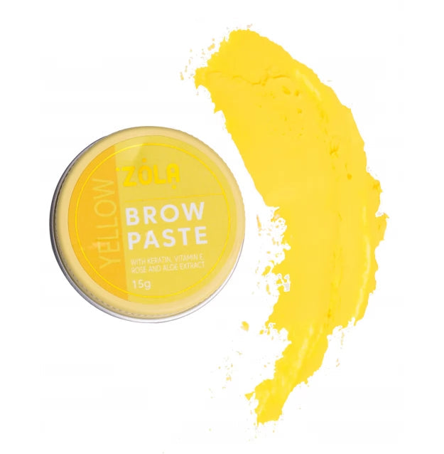 Zola Cosmetics - Yellow Brow Paste 15g