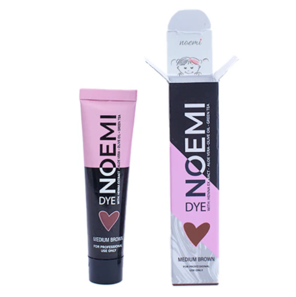 Noemi - Eyebrow & Eyelash Dye - Medium Brown 15ml