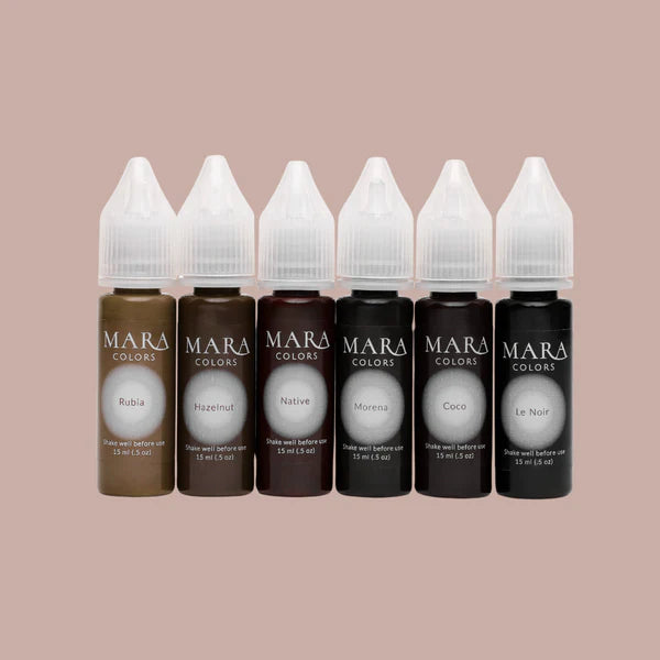 Mara Pro - Brow Pigments Set 6x15ml