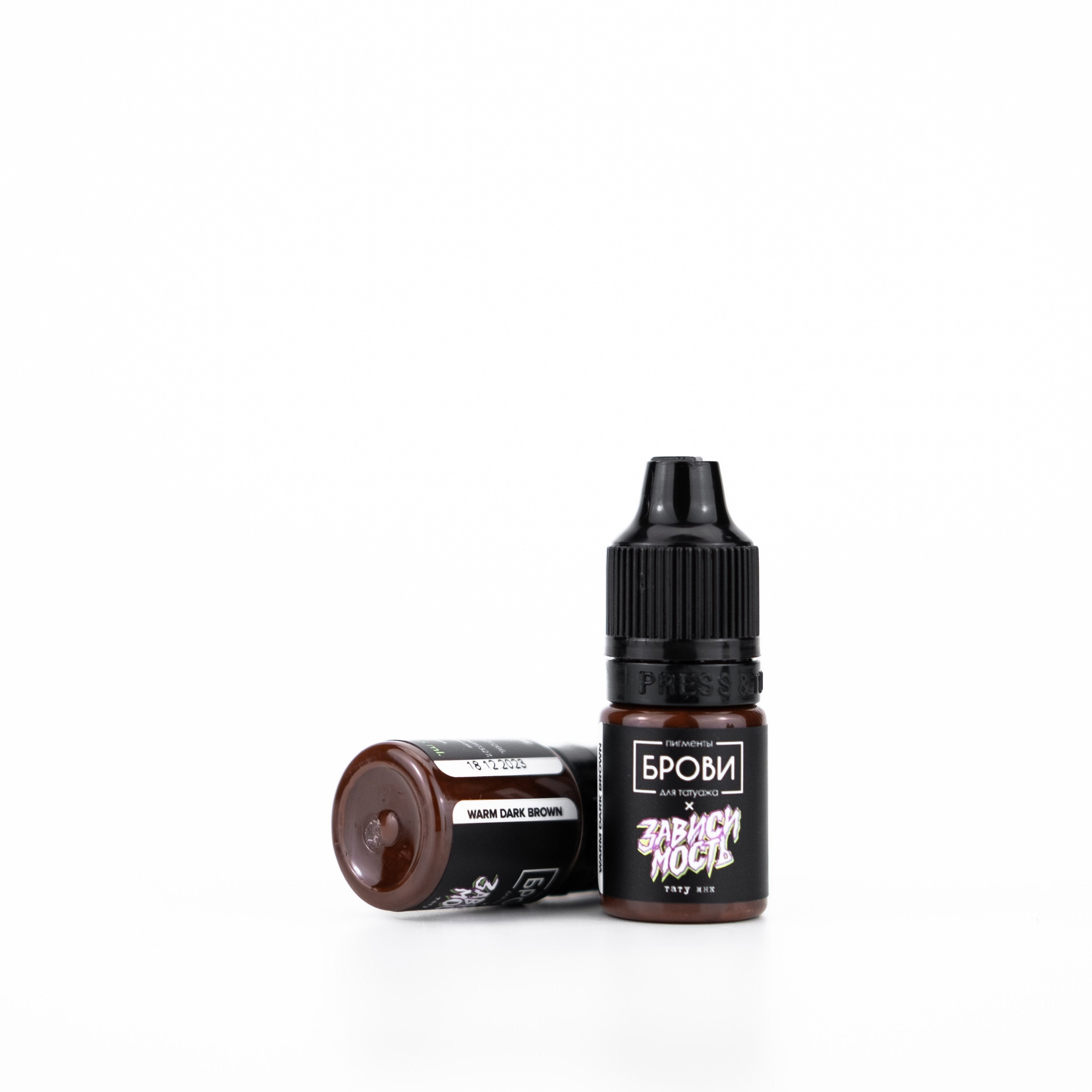 Brovi One Inorganic - Warm Dark Brown 5ml