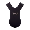Zola Cosmetics- Metal Y Comb Applicator - Black