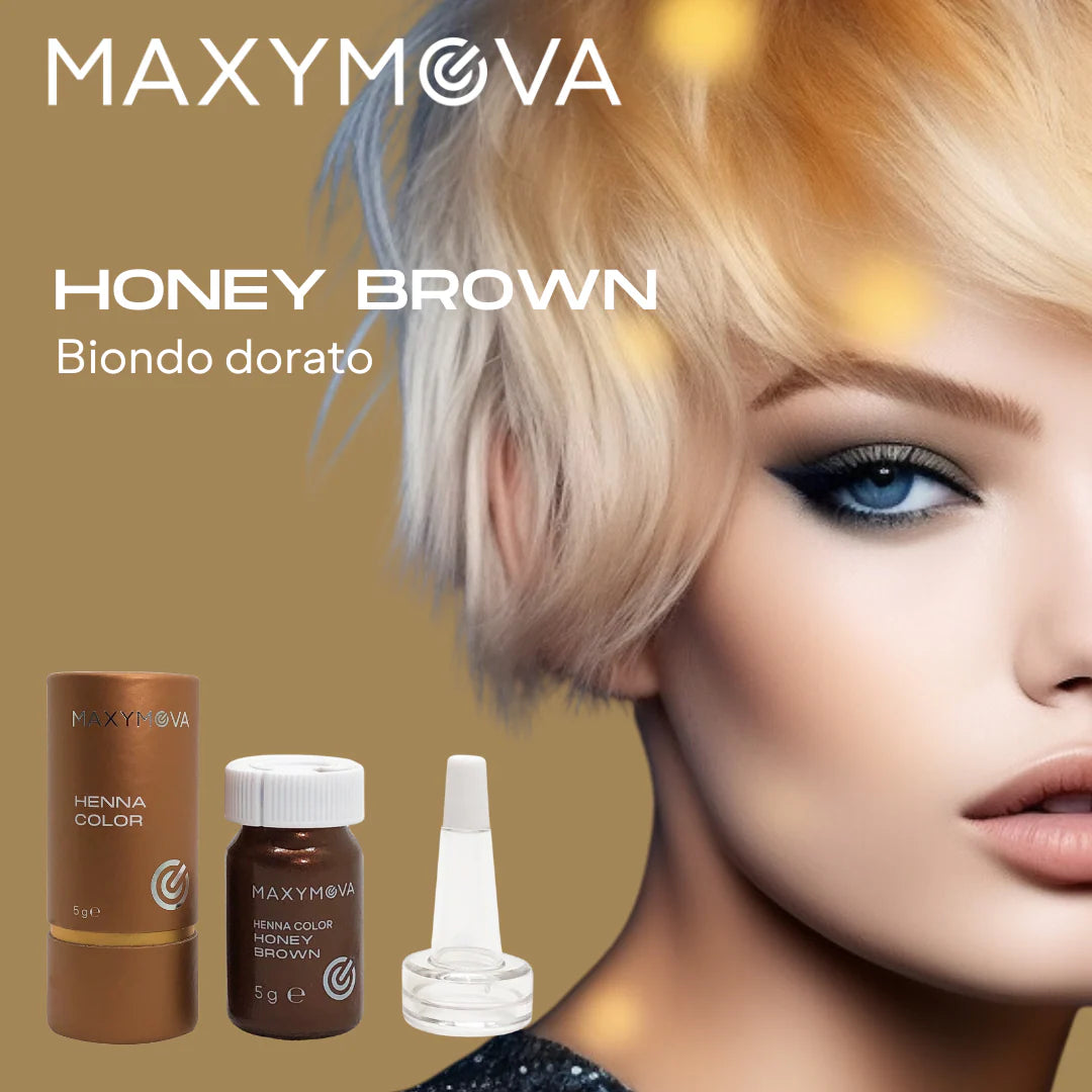 Maxymova - Premium Brow Colour Collection - Kit With 6 Henna Shades & Accessories