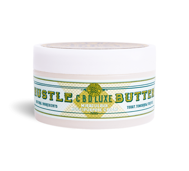 Hustle Butter C.B.D. Balm Luxe – 5oz Tub