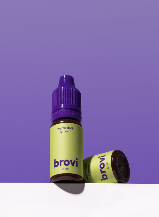Brovi One Inorganic - Warm Dark Brown 5ml