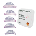 MaxyMova - Shell U-Curl Silicone Lash Lift Shields - 5 Pairs