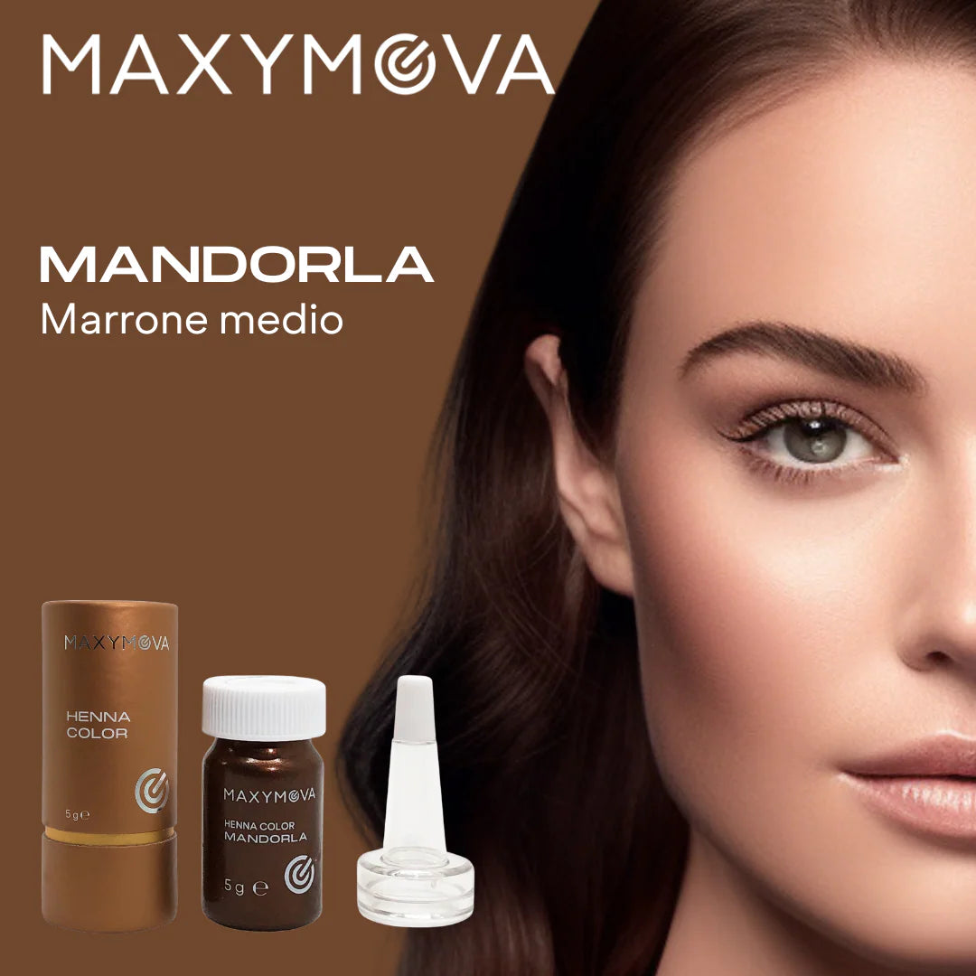Maxymova - Premium Brow Colour Collection - Kit With 6 Henna Shades & Accessories