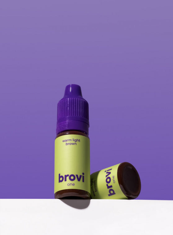Brovi One Inorganic - Warm Light Brown 10ml
