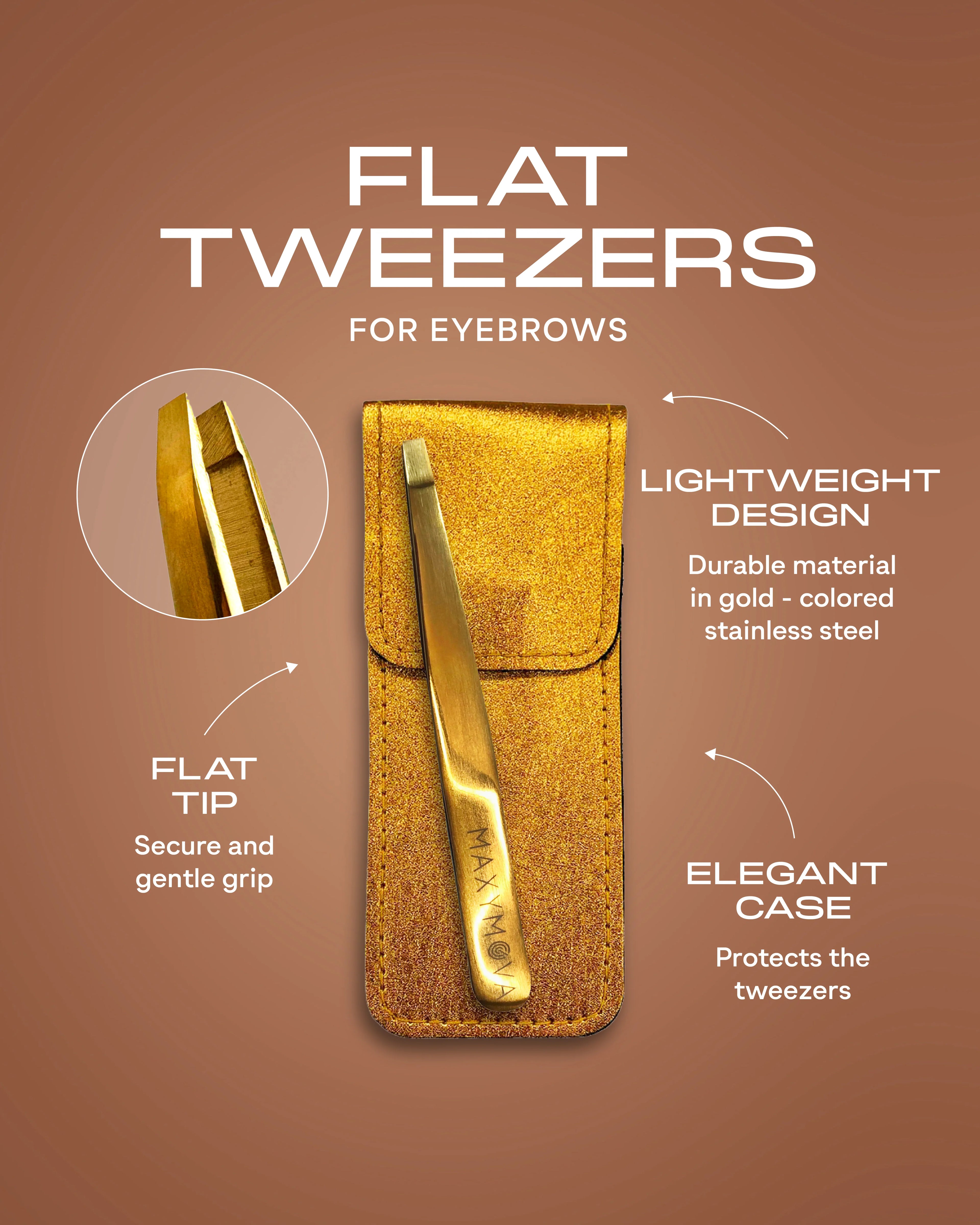 MaxyMova - Precision Stainless Steel Tweezers