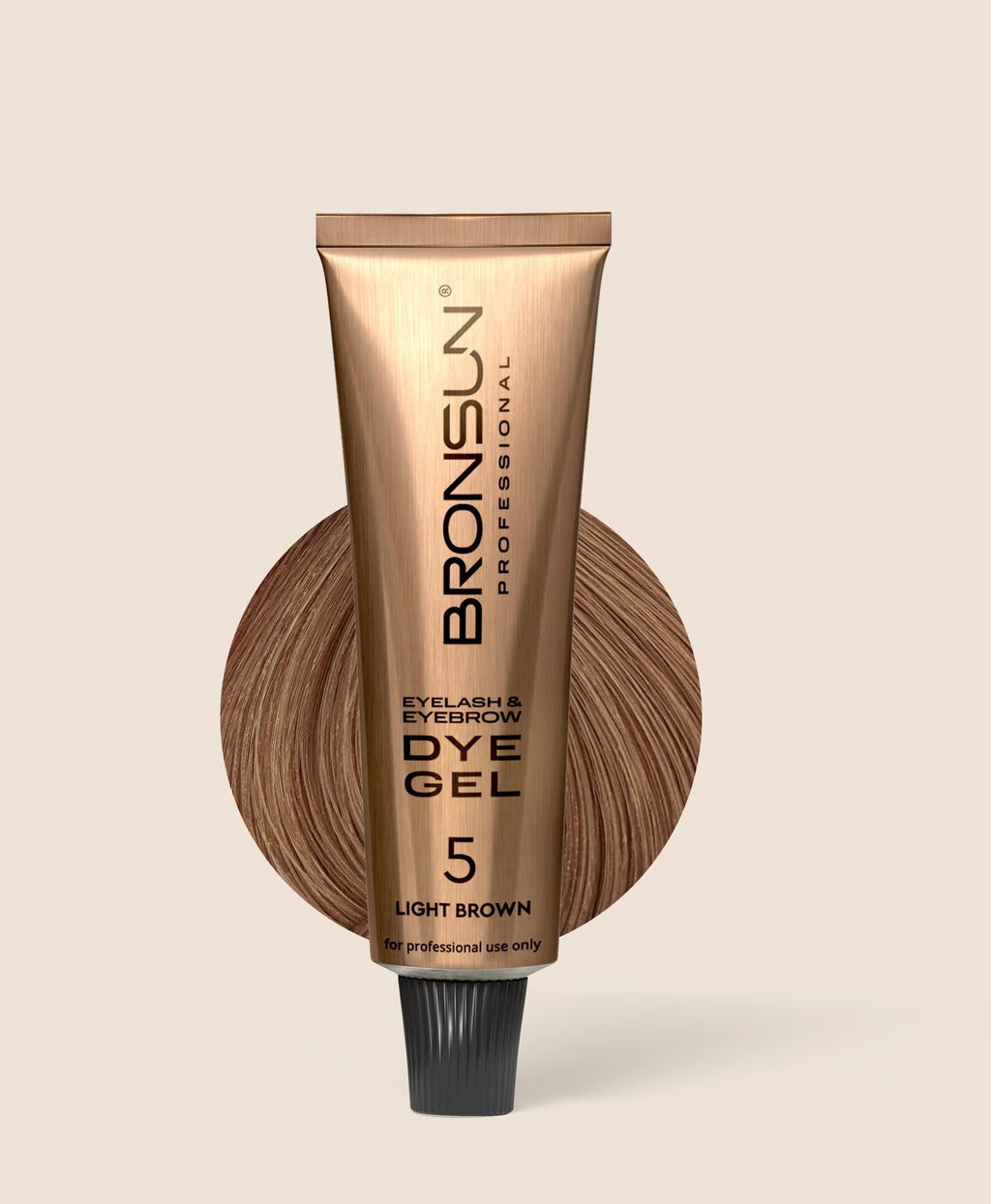 Bronsun - Eyelash & Eyebrow Gel Dye - Light Brown - 15ml