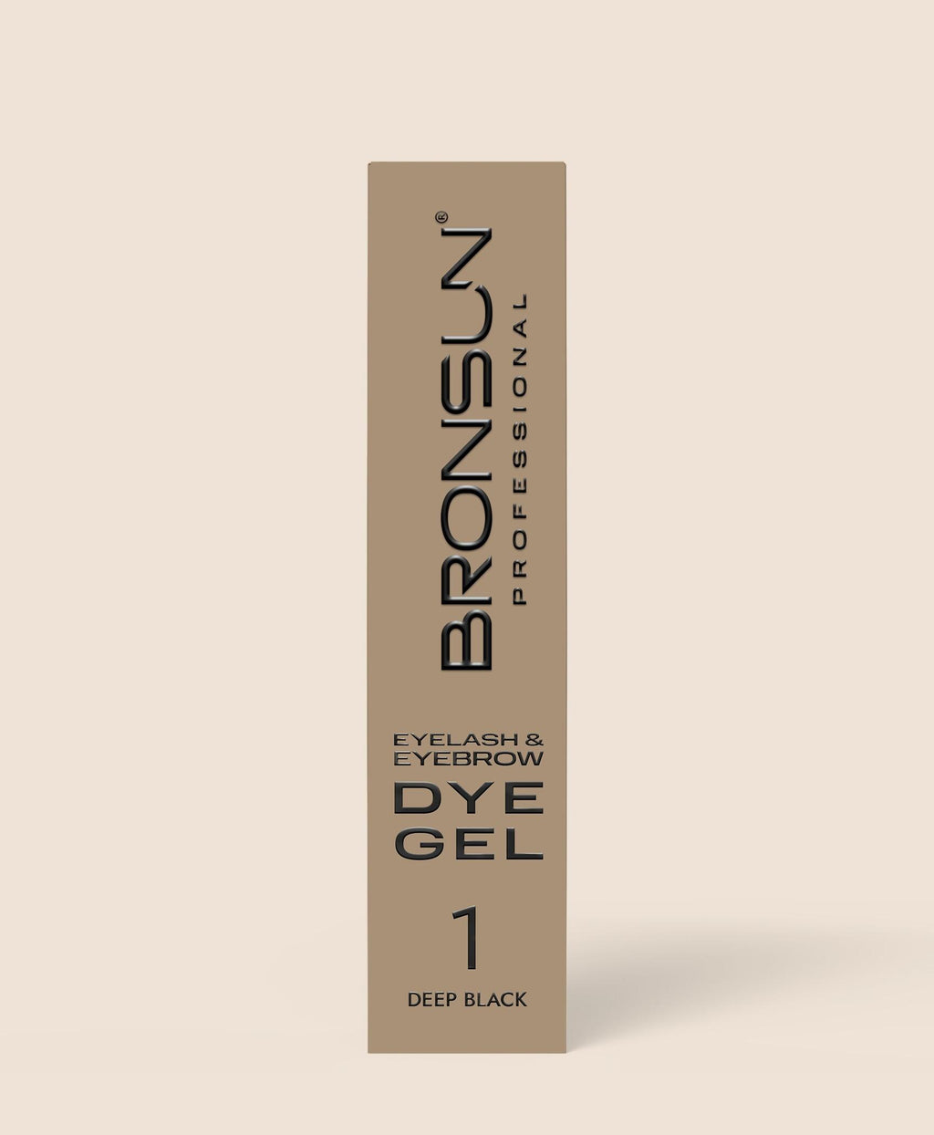 Bronsun - Eyelash & Eyebrow Gel Dye - Deep Black - 15ml