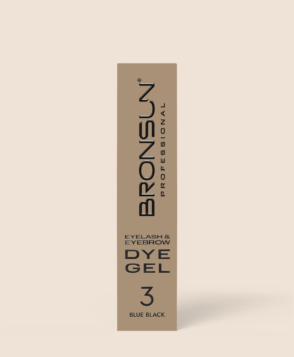 Bronsun - Eyelash & Eyebrow Gel Dye - Blue Black - 15ml