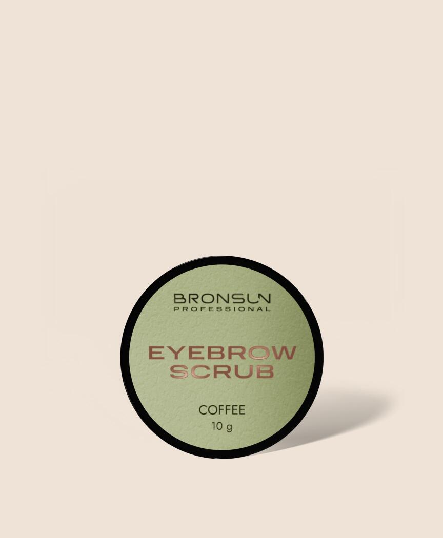 Bronsun - Eyebrow Scrub Coffee - 10g