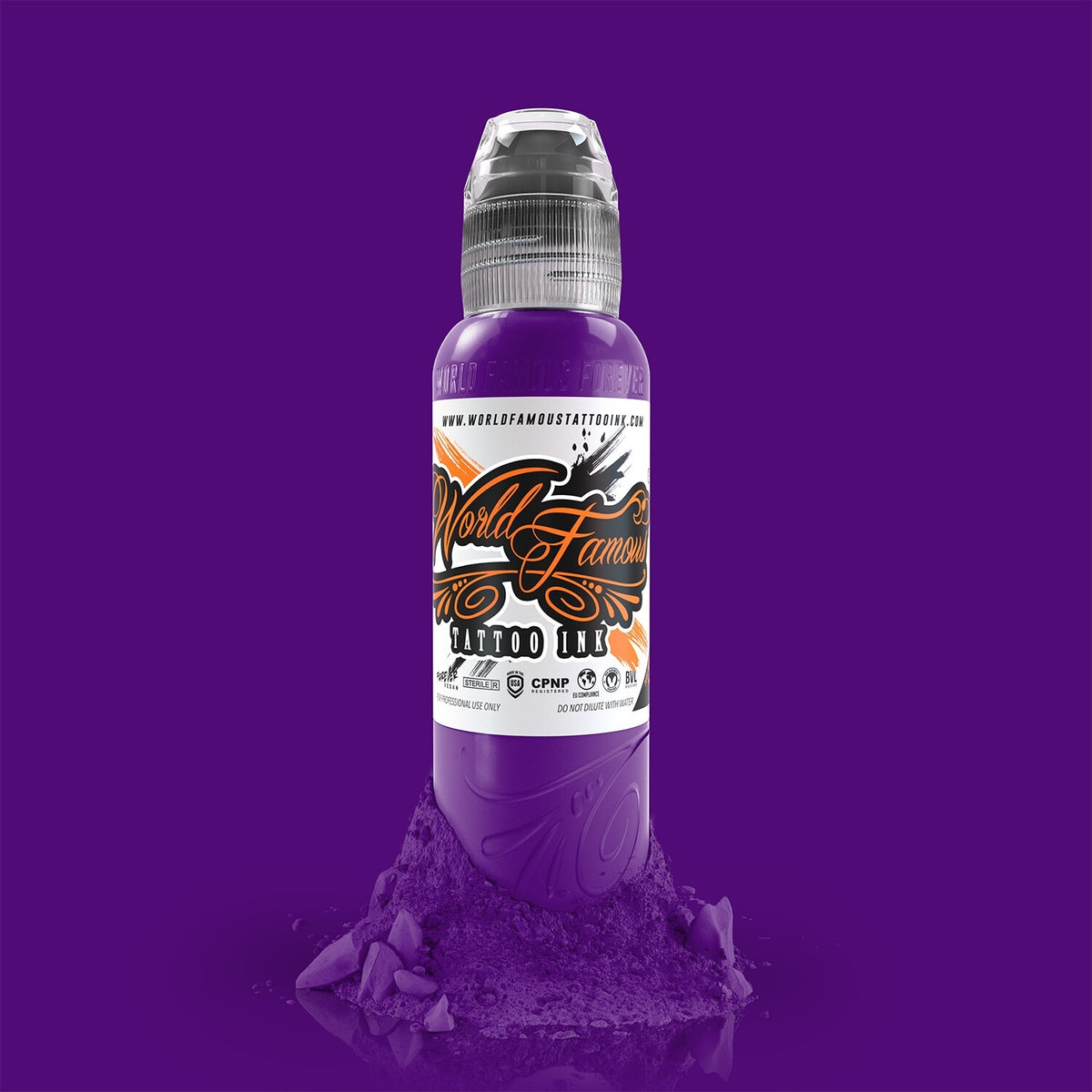 World Famous Ink- Jay Freestyle Watercolor Purple 30ml