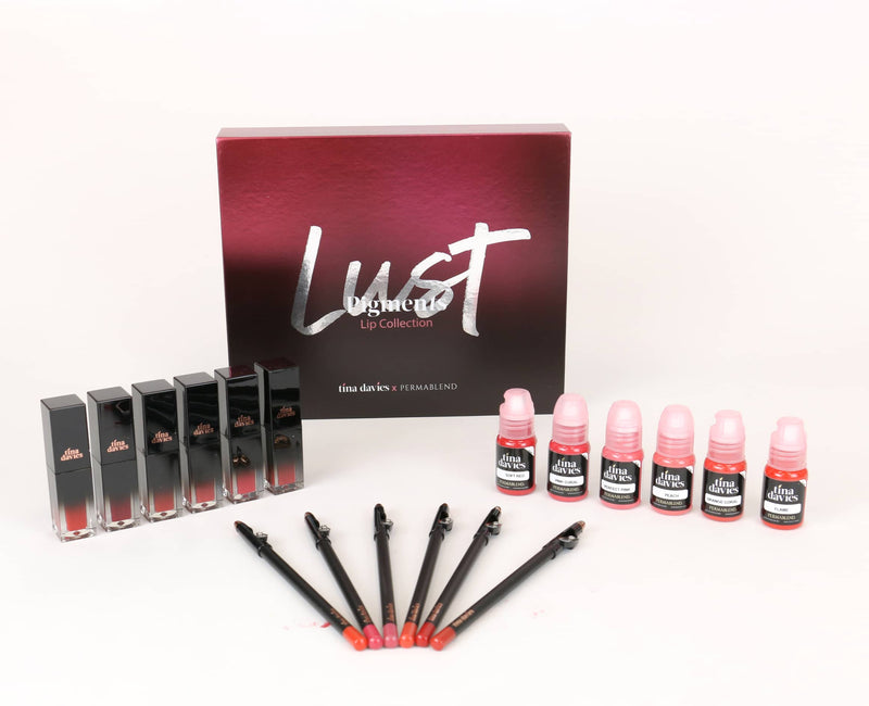 Tina Davies Lust Lip Full Collection - Cosmedic Supplies
