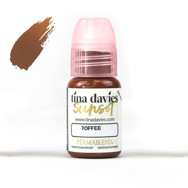 Perma Blend - Tina Davies Sunset - Toffee 15ml - Cosmedic Supplies