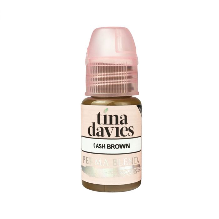 Perma Blend - Tina Davies I love INK - Ash Brown 15ml - Cosmedic Supplies