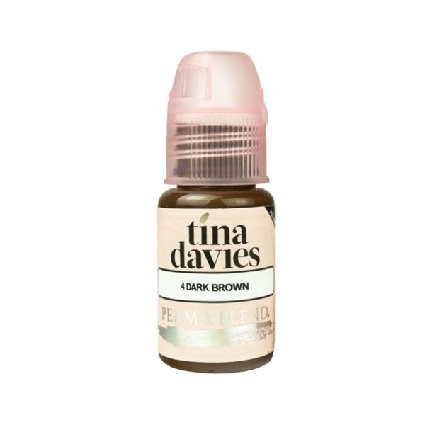 Perma Blend - Tina Davies I love INK - Dark Brown 15ml - Cosmedic Supplies