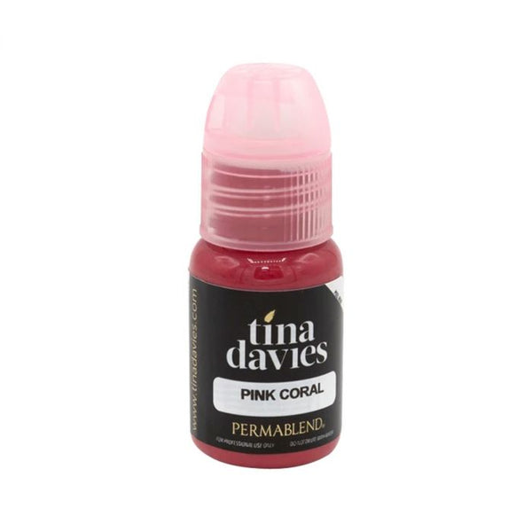 Perma Blend - Tina Davies Lust Set - Pink Coral 15ml - Cosmedic Supplies